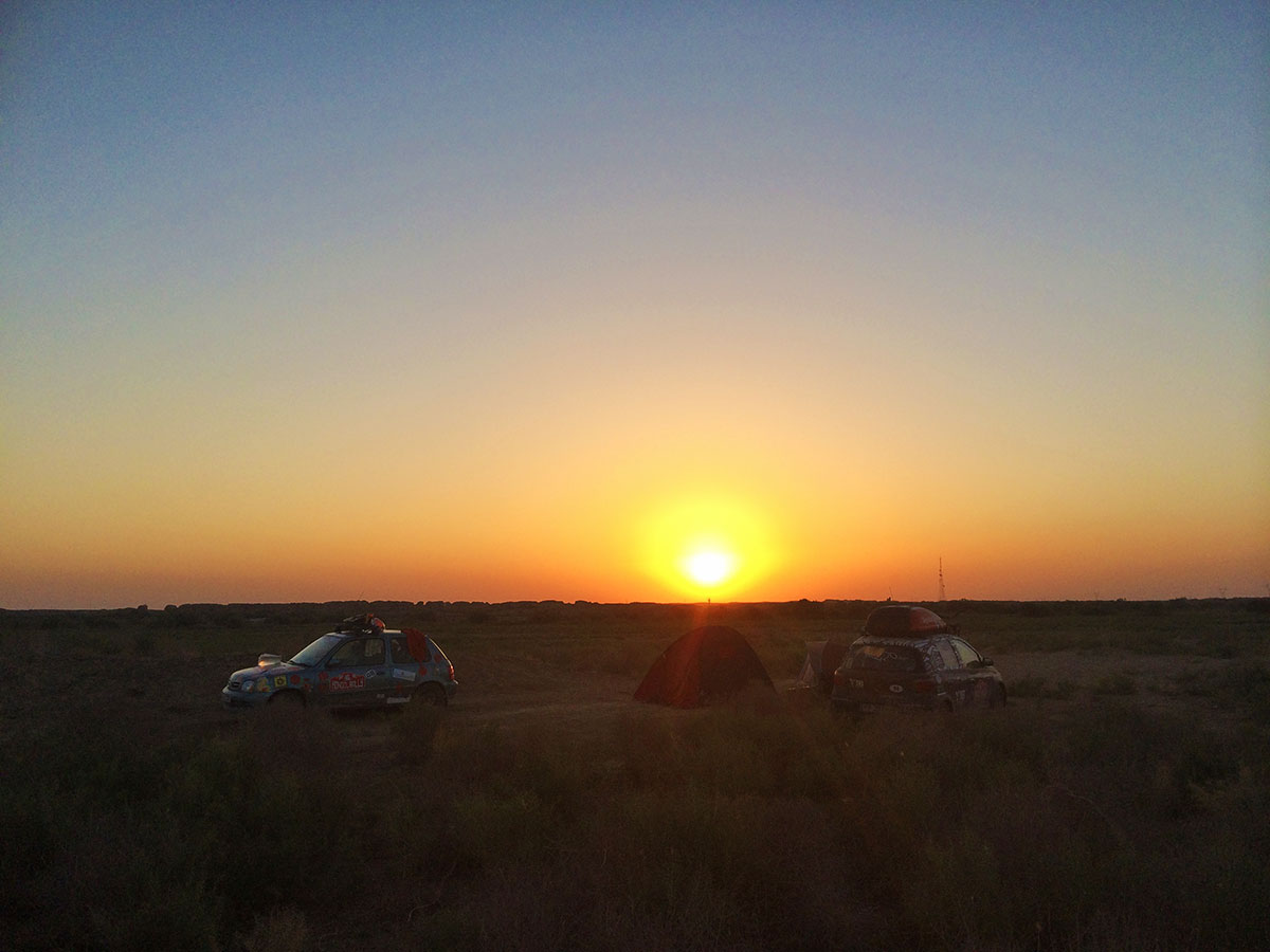 Finding Merv by the failing light