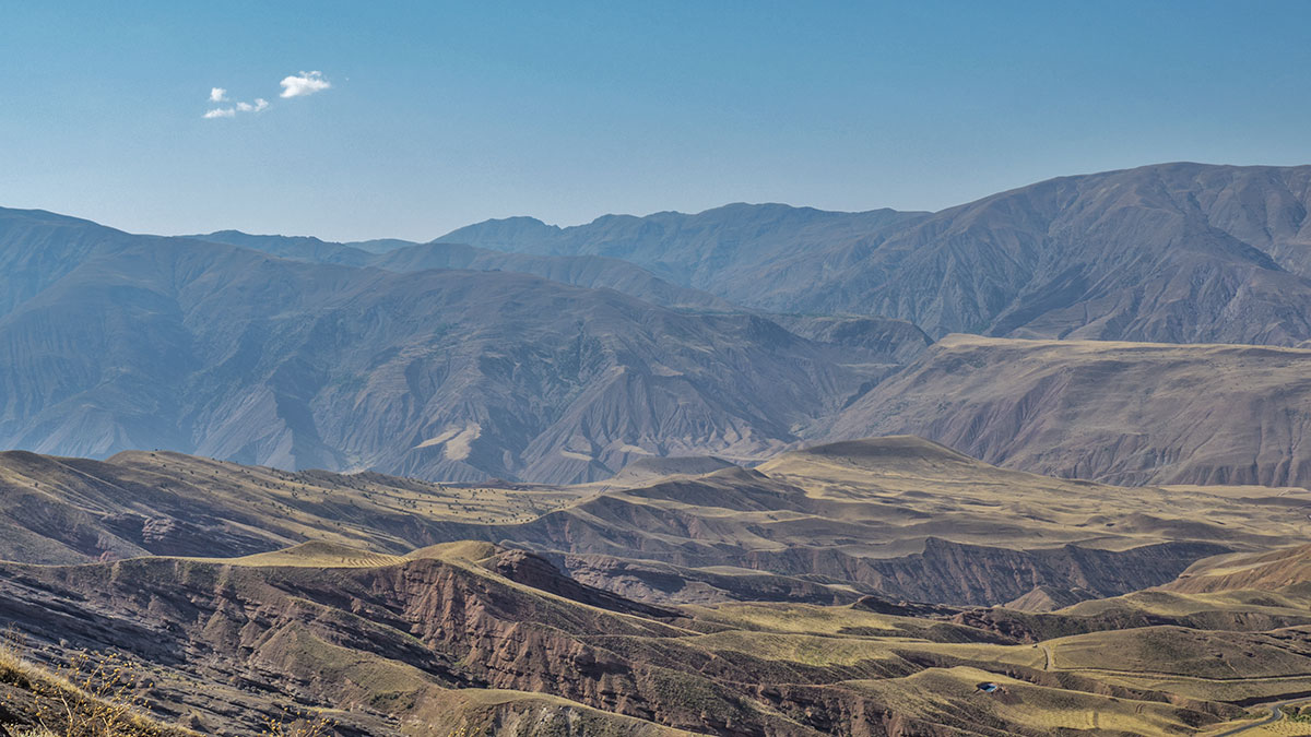 More mountains around Alamut Castle