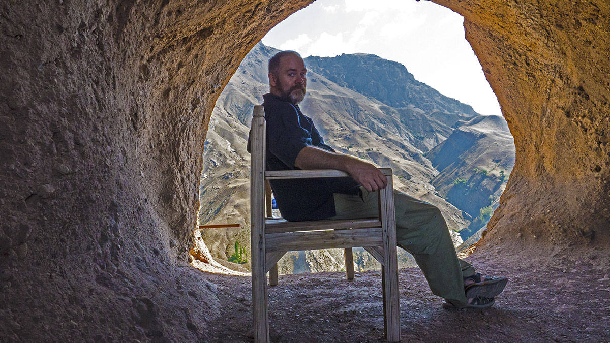 The lookout in Alamut Castle