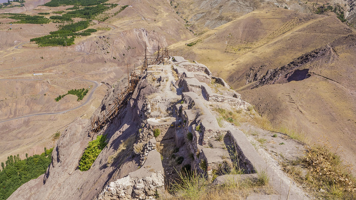 Part of Alamut Castle