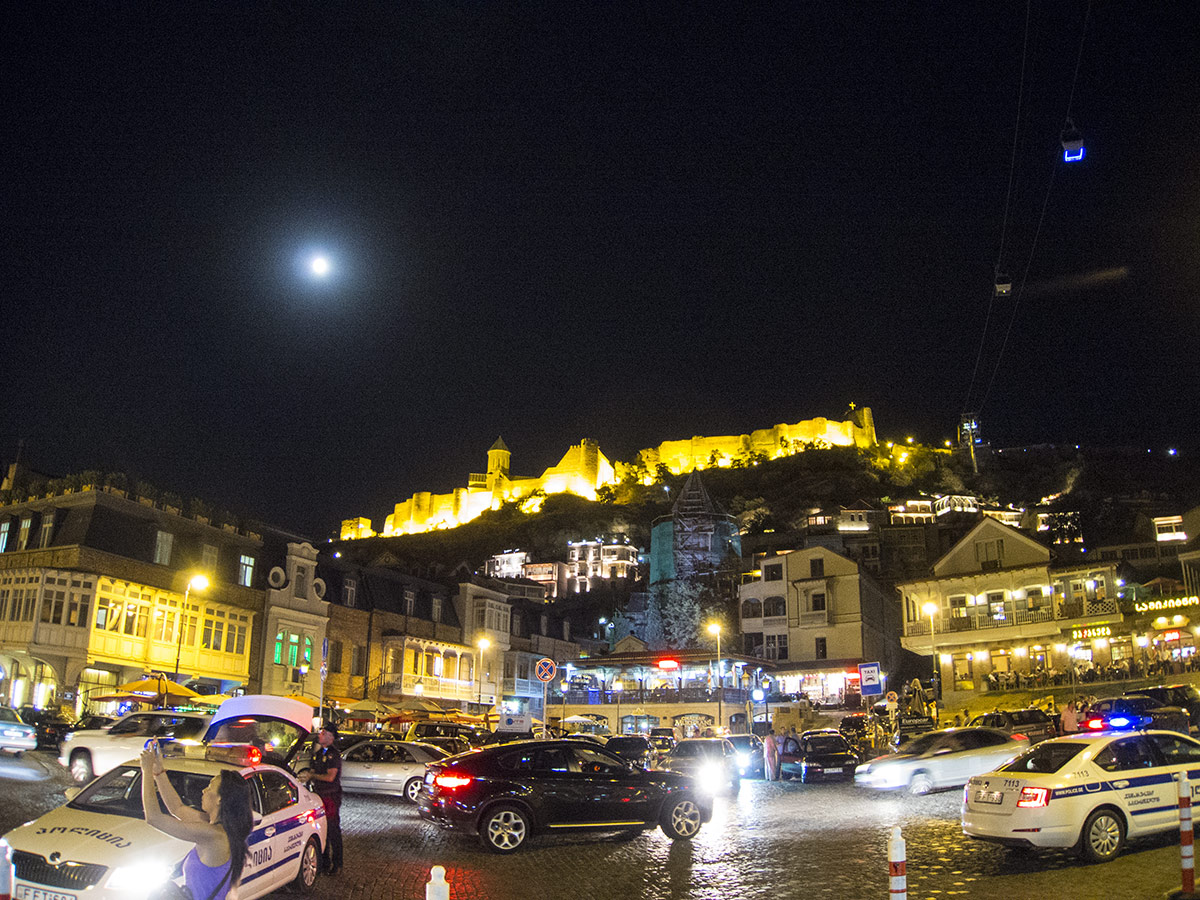 Tbilisi at night