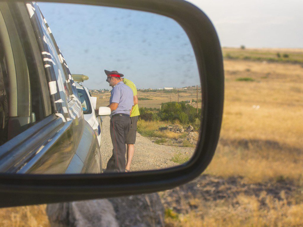 Traffic violation in Armenia