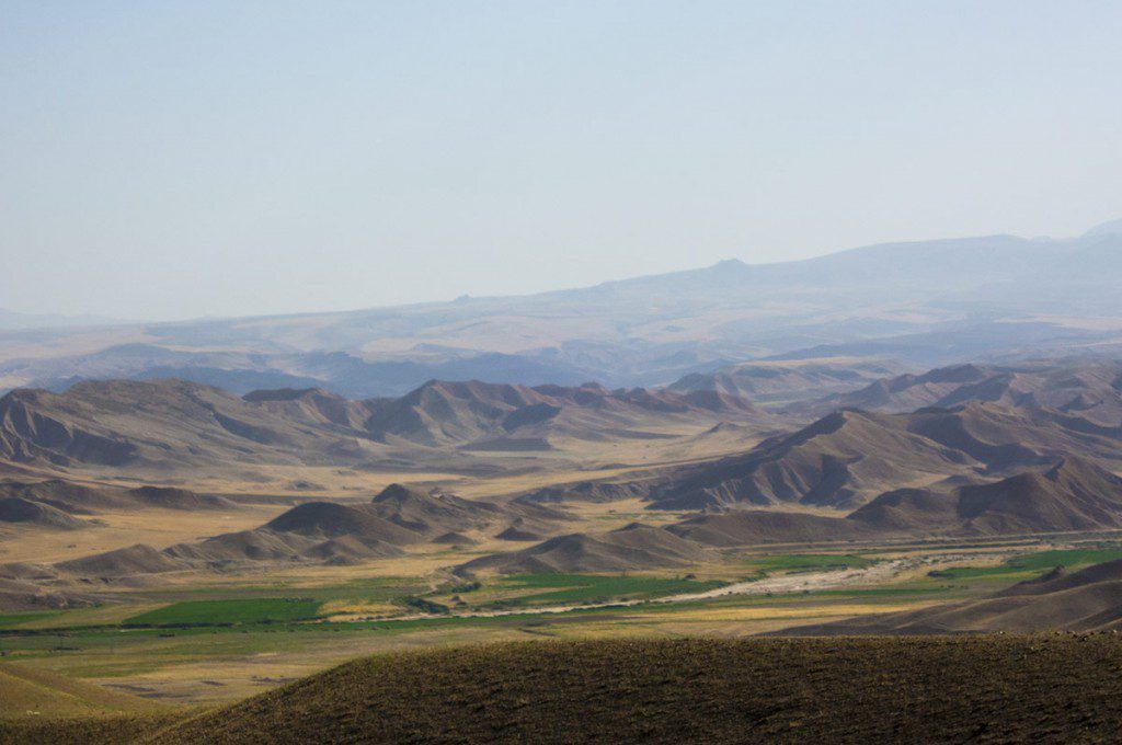 Desert between Tabriz and Tehran