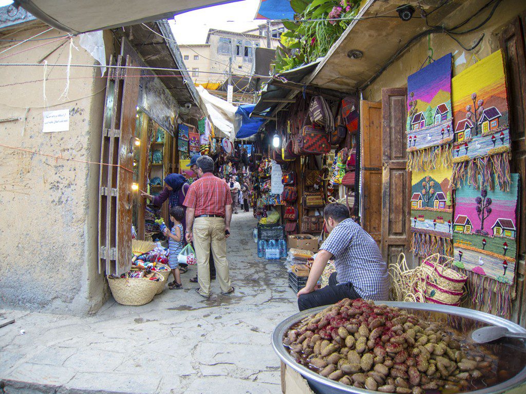 Bazaar in Masuleh