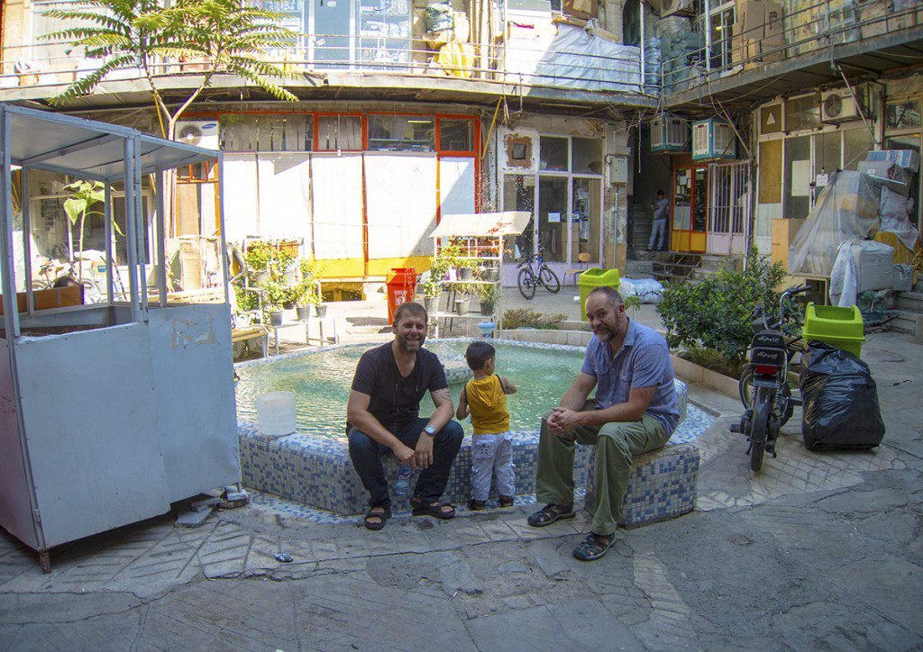 A fountain in the bazaar